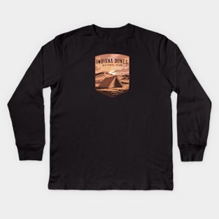 Indiana Dunes National Park Camping Kids Long Sleeve T-Shirt